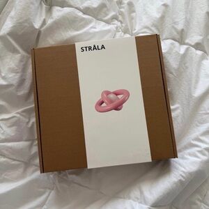 IKEA x Gustaf Westman Stråla Pink Knot Light